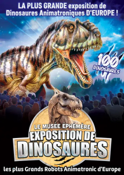 Exposition éphémère de dinosaures