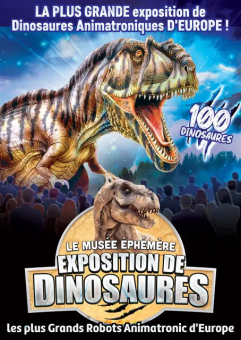Exposition éphémère de dinosaures