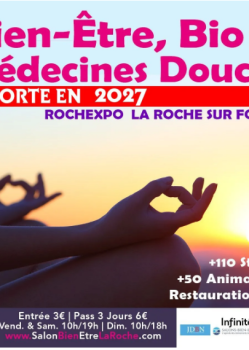 Salon Bien-Etre, Bio & Médecines Douces – Reporté en avril 2027
