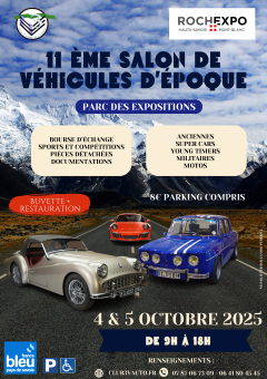 11ème Salon de Véhicules d’Époque