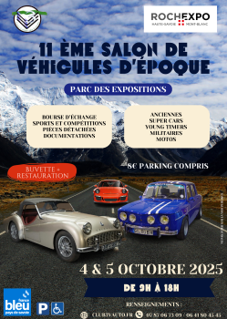 11ème Salon de Véhicules d’Époque