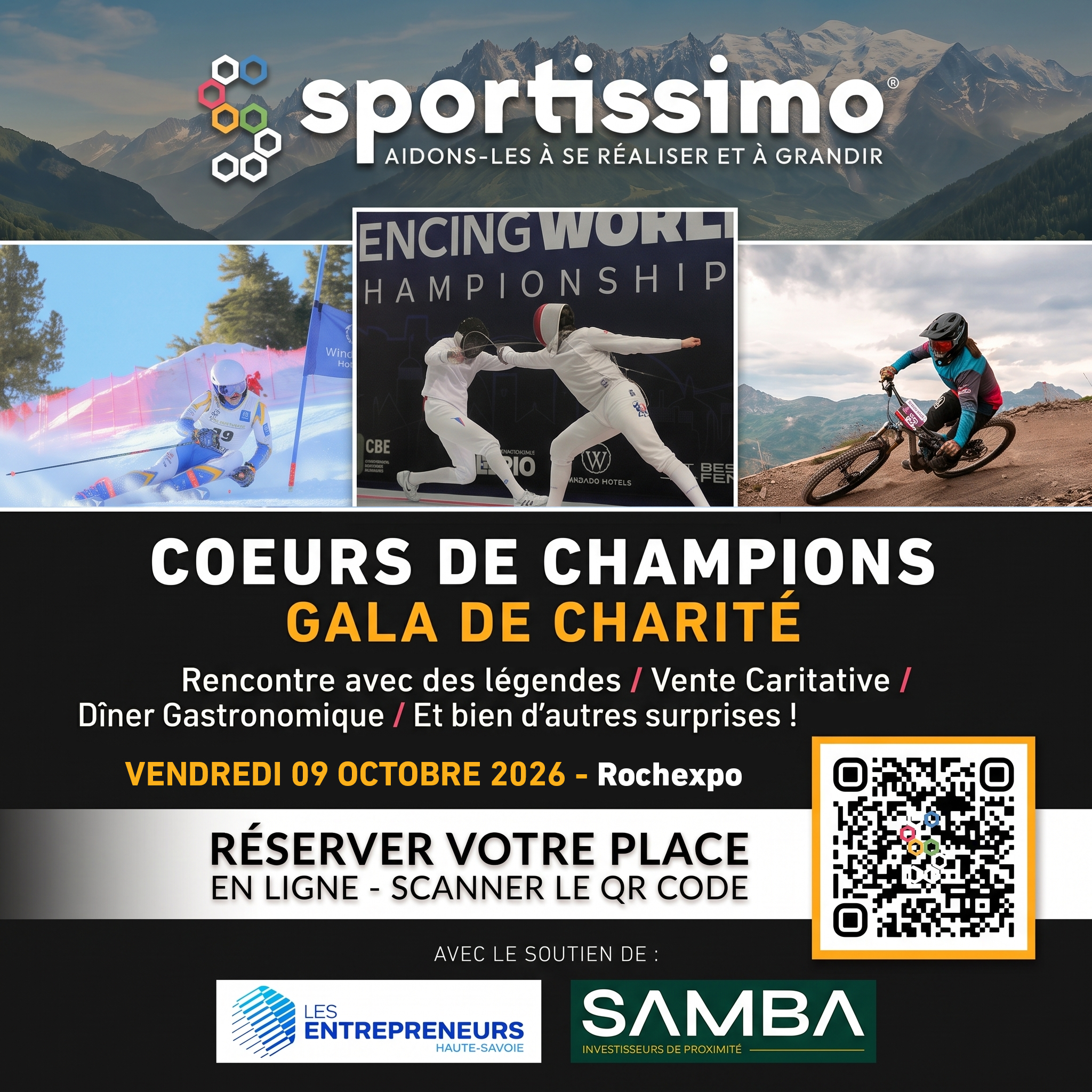 Gala de charité Sportissimo – Cœurs de Champions